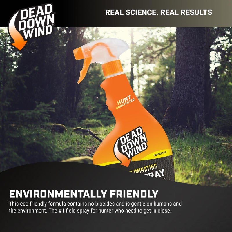 DEAD DOWN WIND Evolve Field Spray Bottle - Odor Fighting Hunting Scent Control Spray - Unscented, Safe for Sensitive Skin - Easy To Use for Hunting Gear & Clothing (24 oz) - Image 5